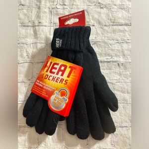 HEAT LOCKERS THE REVOLUTIONARY THERMAL BLACK GLOVES WOMEN’S S/M